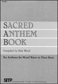 Sacred Anthem Book SAB Choral Score cover